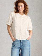White Stuff White Lana Top - Image 2 of 6