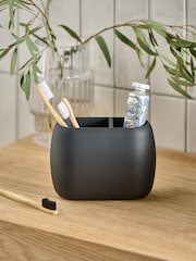 Black Moderna Soft Touch Double Toothbrush Tidy - Image 1 of 3
