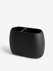 Black Moderna Soft Touch Double Toothbrush Tidy - Image 3 of 3