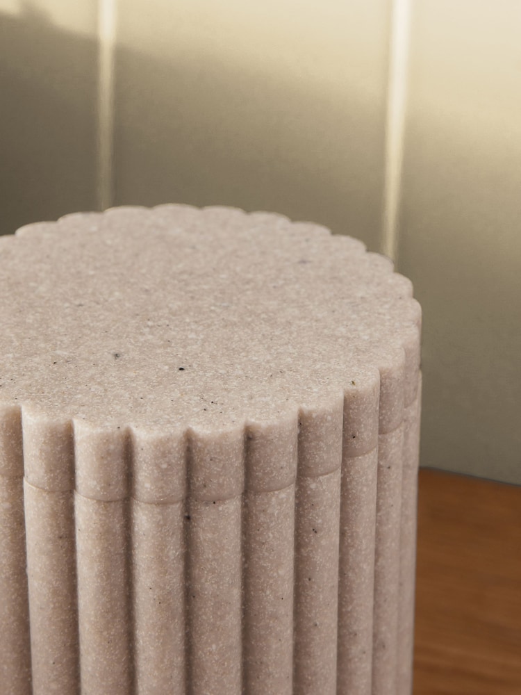 Natural Rib Storage Jar - Image 3 of 4