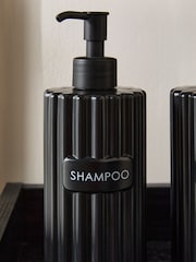 Black Rib Reusable Dispenser Bottles - Image 3 of 5
