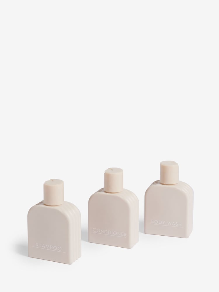 Natural Rib Rib Reusable Dispenser Bottles Travel Size - Image 3 of 3