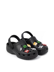 Vanilla Underground Black Boys Character Clogs - Image 2 of 5