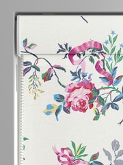 Cath Kidston Cream Ribbon Roses Made to Measure 100% Cotton Roman Blind - Image 3 of 6