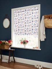 Cath Kidston Blue Puppy Fields Made to Measure 100% Cotton Roman Blind - Image 2 of 6