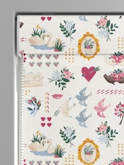 Cath Kidston Multi Wear Your Heart Made to Measure 100% Cotton Roman Blind - Image 3 of 6