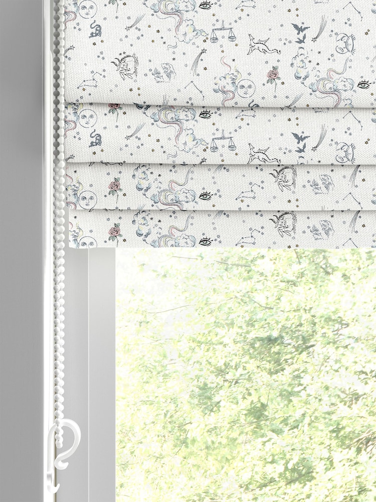 Cath Kidston White Celestial Made to Measure Roman Blind - Image 2 of 6