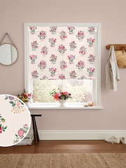 Cath Kidston Pink Kingdom Posey Made to Measure 100% Cotton Roman Blind - Image 1 of 6