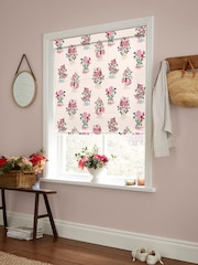 Cath Kidston Pink Kingdom Posey Made to Measure 100% Cotton Roman Blind - Image 2 of 6