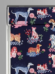 Cath Kidston Navy Blue Puppy Fields Made to Measure 100% Cotton Roman Blind - Image 3 of 6
