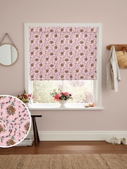 Cath Kidston Pink Forever Rose Made to Measure 100% Cotton Roman Blind - Image 1 of 6