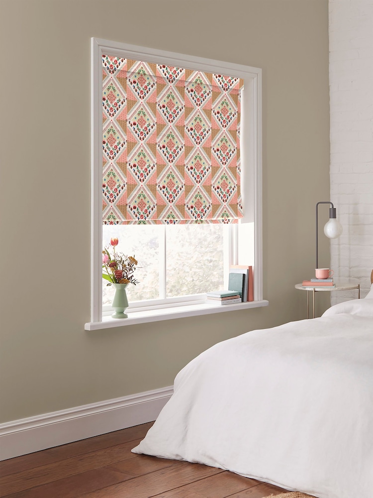 Cath Kidston Multi Patchwork Made to Measure 100% Cotton Roman Blind - Image 2 of 6