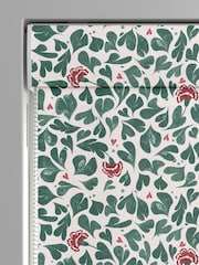 Cath Kidston Green Marble Hearts Made to Measure 100% Cotton Roman Blind - Image 3 of 6