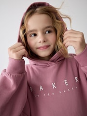 Baker by Ted Baker Oversized Back Print Hoodie - Image 5 of 7