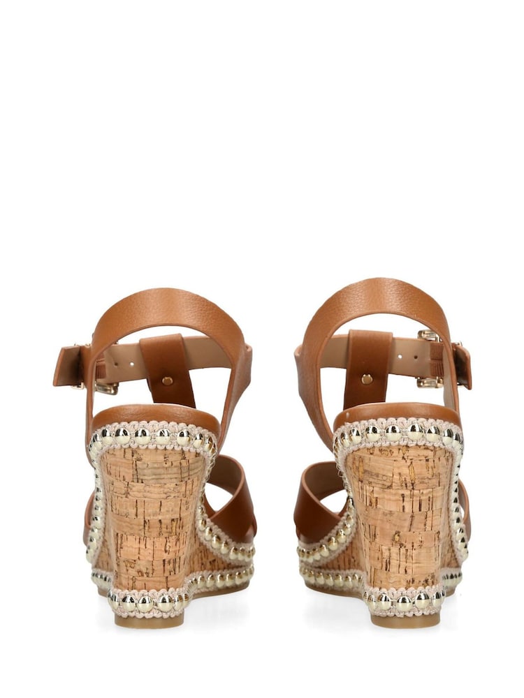 Carvela Super Stud Wedge Sandals - Image 4 of 4