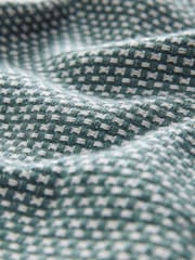 Sage Green Twin Pocket Texture 100% Cotton Shacket - Image 7 of 9