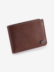 Brown N Logo Grainy Leather Wallet - Image 1 of 4