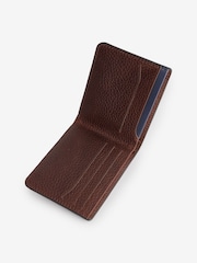 Brown N Logo Grainy Leather Wallet - Image 2 of 4