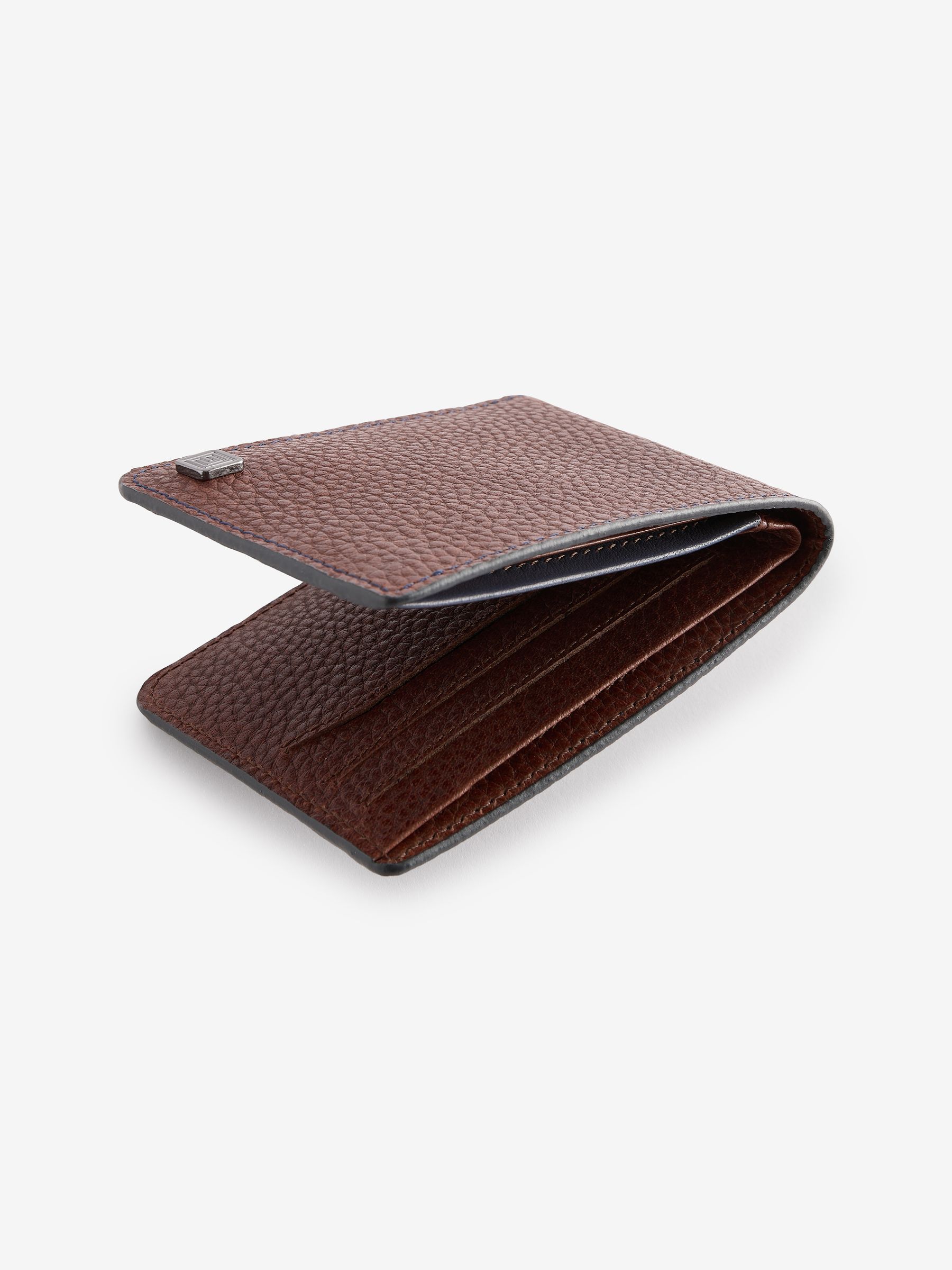 『Hollywood Wallet BROWN』 Buy Brown N Logo Grainy Leather Wallet from Next Romania
