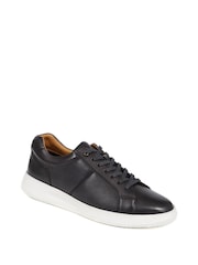 Pavers Leather Lace-Up Trainers - Image 2 of 5