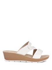 Pavers Low Wedges Mules Sandals - Image 2 of 5