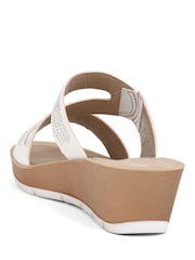 Pavers Low Wedges Mules Sandals - Image 3 of 5