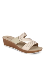 Pavers Low Wedges Mules Sandals - Image 2 of 5