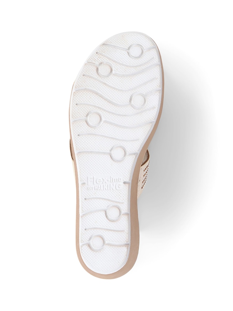 Pavers Low Wedges Mules Sandals - Image 5 of 5