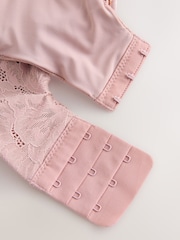 Pink Ultimate Support F-K Lace Minimising Full Cup Bra - Image 10 of 11