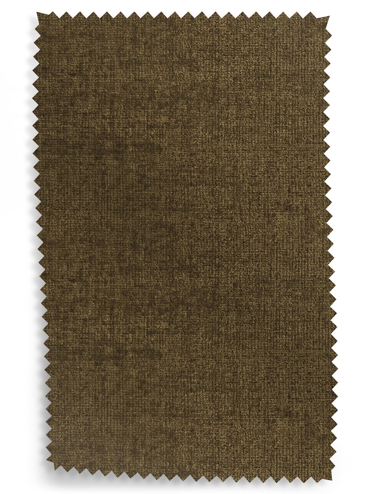 Plush Chenille Dark Moss Green Large Delia Compact 'Sofa in a Box' - Image 9 of 9