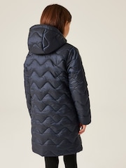 Regatta Blue Shower Resistant Junior Cambrie Jacket - Image 2 of 7