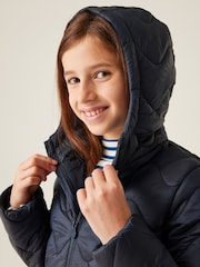 Regatta Blue Shower Resistant Junior Cambrie Jacket - Image 4 of 7