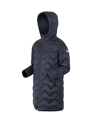 Regatta Blue Shower Resistant Junior Cambrie Jacket - Image 7 of 7