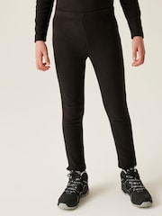 Regatta Black Junior Thermal Base Layer Joggers - Image 1 of 6