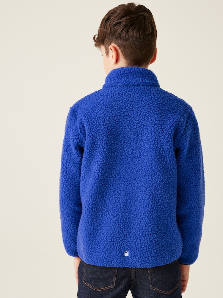 Regatta Navy Blue Red Junior Frankie Full Zip Fleece - Image 2 of 6 Regatta Navy Blue Red Junior Frankie Full Zip Fleece - Image 2 of 6