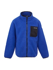 Regatta Navy Blue Red Junior Frankie Full Zip Fleece - Image 5 of 6