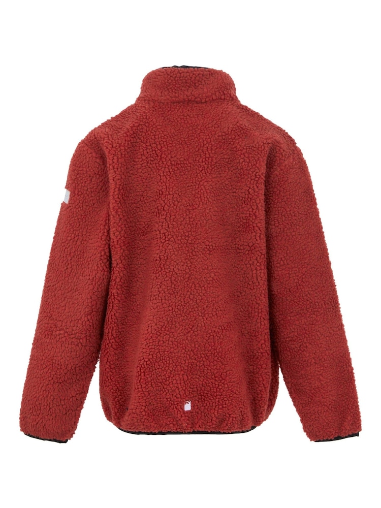 Regatta Red Red Junior Frankie Full Zip Fleece - Image 2 of 2 Regatta Red Red Junior Frankie Full Zip Fleece - Image 2 of 2