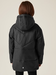 Regatta Black Shower Resistant Junior Rurie Jacket - Image 2 of 6