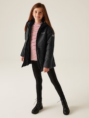 Regatta Black Shower Resistant Junior Rurie Jacket - Image 3 of 6