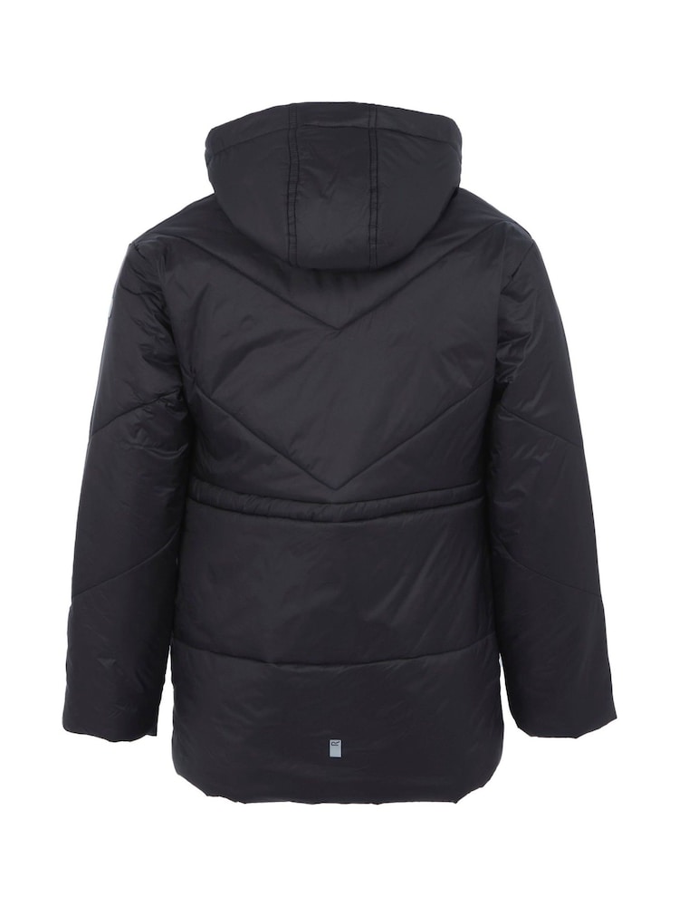 Regatta Black Shower Resistant Junior Rurie Jacket - Image 6 of 6