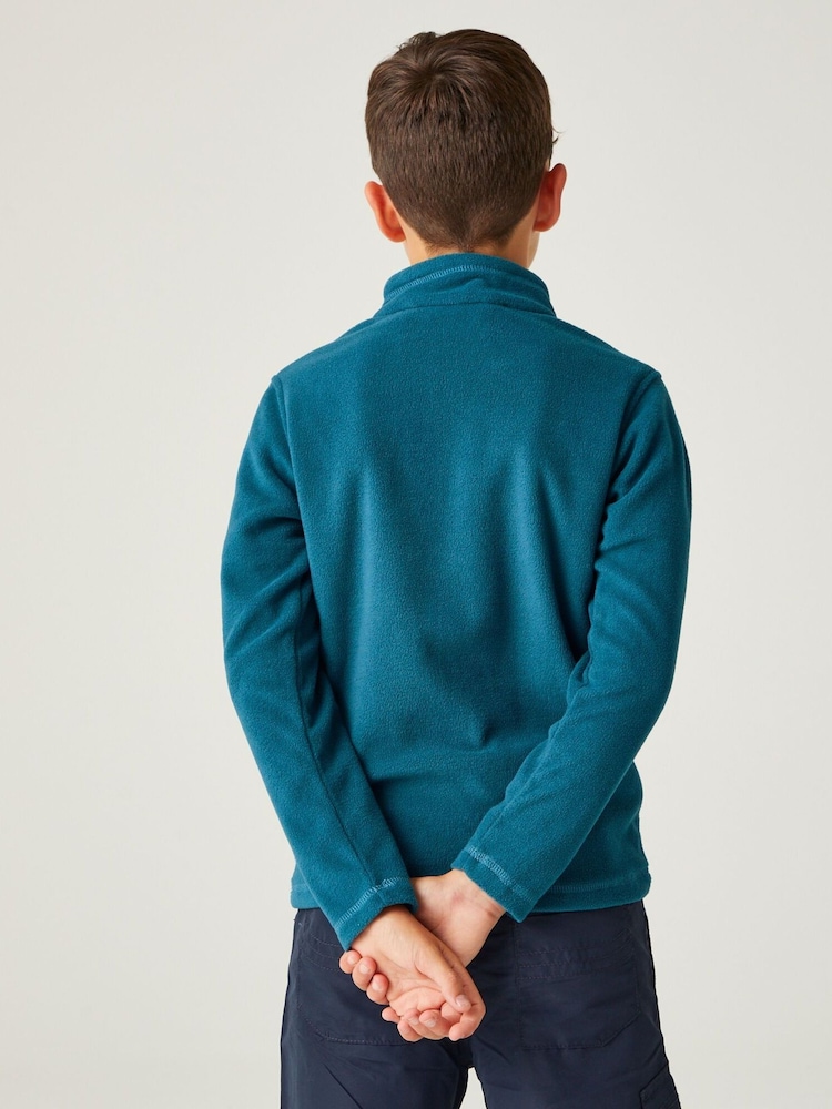 Donkerblauw - Regatta Hot Shot II fleece met korte rits - Image 3 of 6