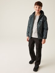 Regatta Grey Kids Volcanics Reflective VIII Jacket - Image 3 of 6