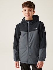 Regatta Grey Waterproof Junior Highton V Padded Jacket - Image 1 of 6