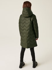 Regatta Green Shower Resistant Junior Cambrie Jacket - Image 2 of 6