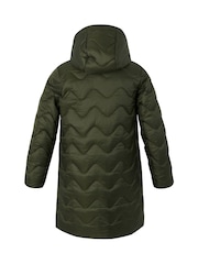 Regatta Green Shower Resistant Junior Cambrie Jacket - Image 6 of 6