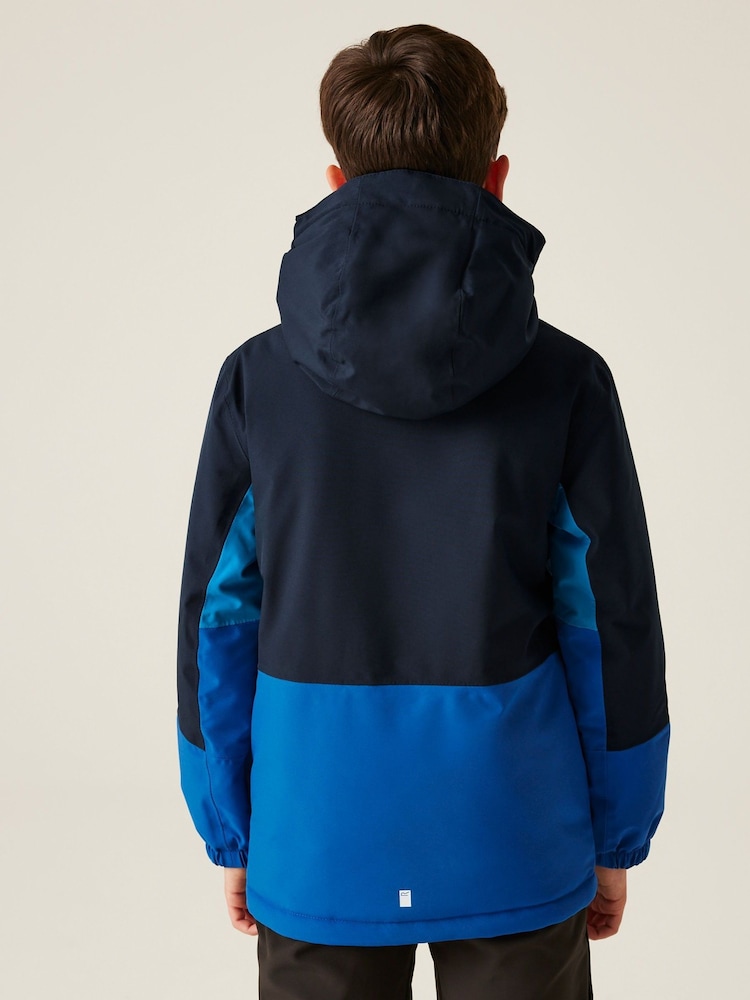 Regatta Blue Waterproof Junior Highton V Padded Jacket - Image 2 of 6