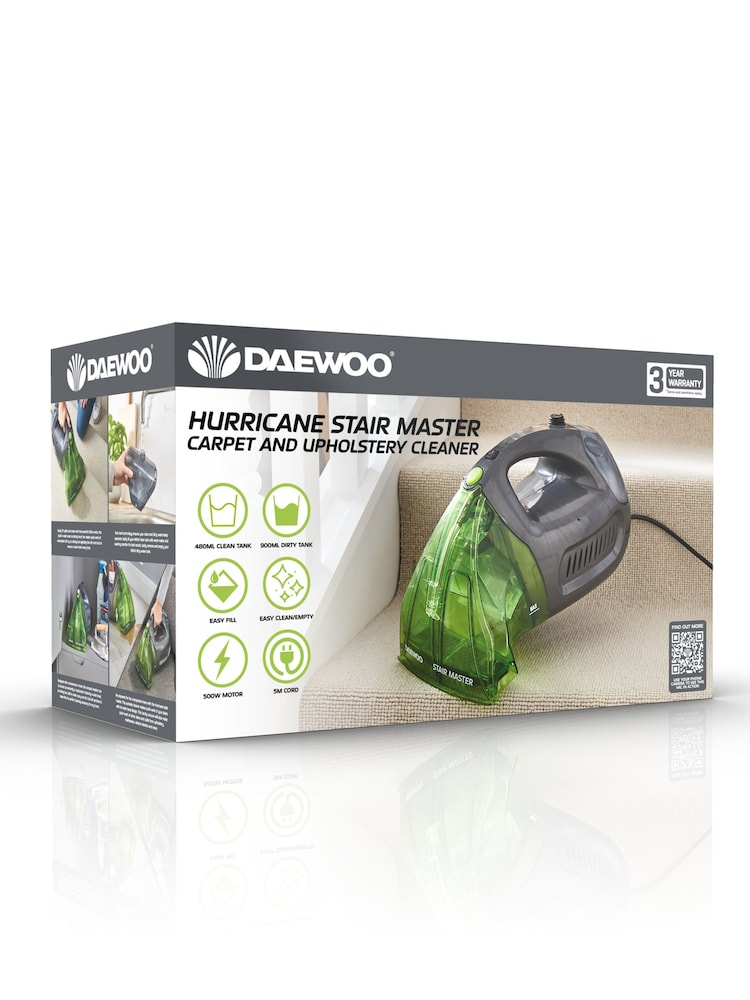 Daewoo Green Hurricane Stair Master Carpet And Upholstery Cleaner - Image 4 of 4 Daewoo Green Hurricane Stair Master Carpet And Upholstery Cleaner - Image 4 of 4
