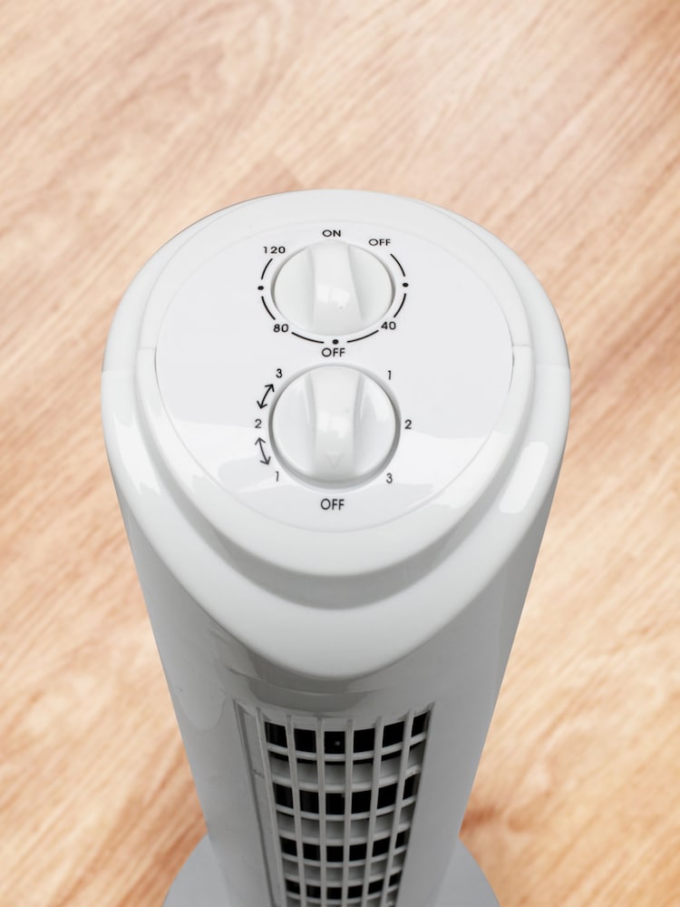 Daewoo White 32 inch Tower Fan Slim - Image 2 of 4