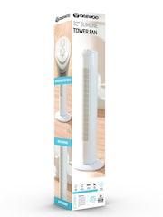 Daewoo White 32 inch Tower Fan Slim - Image 4 of 4