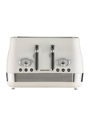 Daewoo Buttermilk Baltimore 4 Slice Toaster - Image 2 of 4
